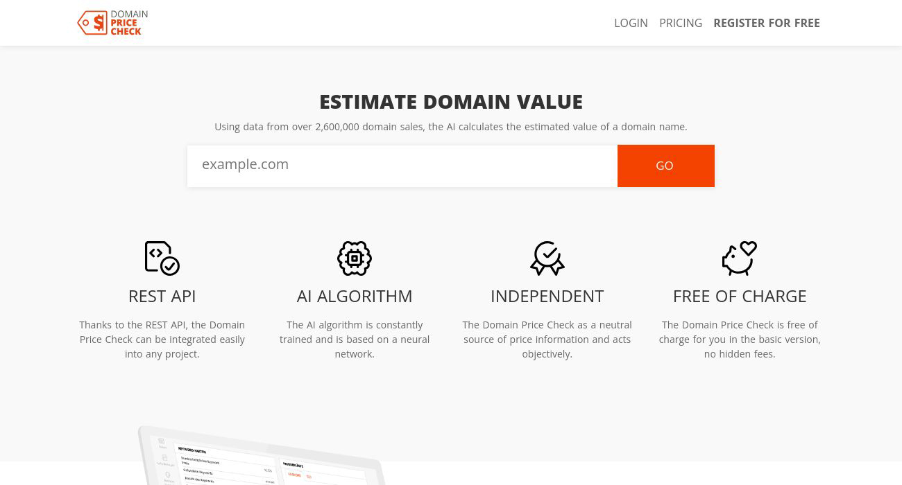 Domain Price Check